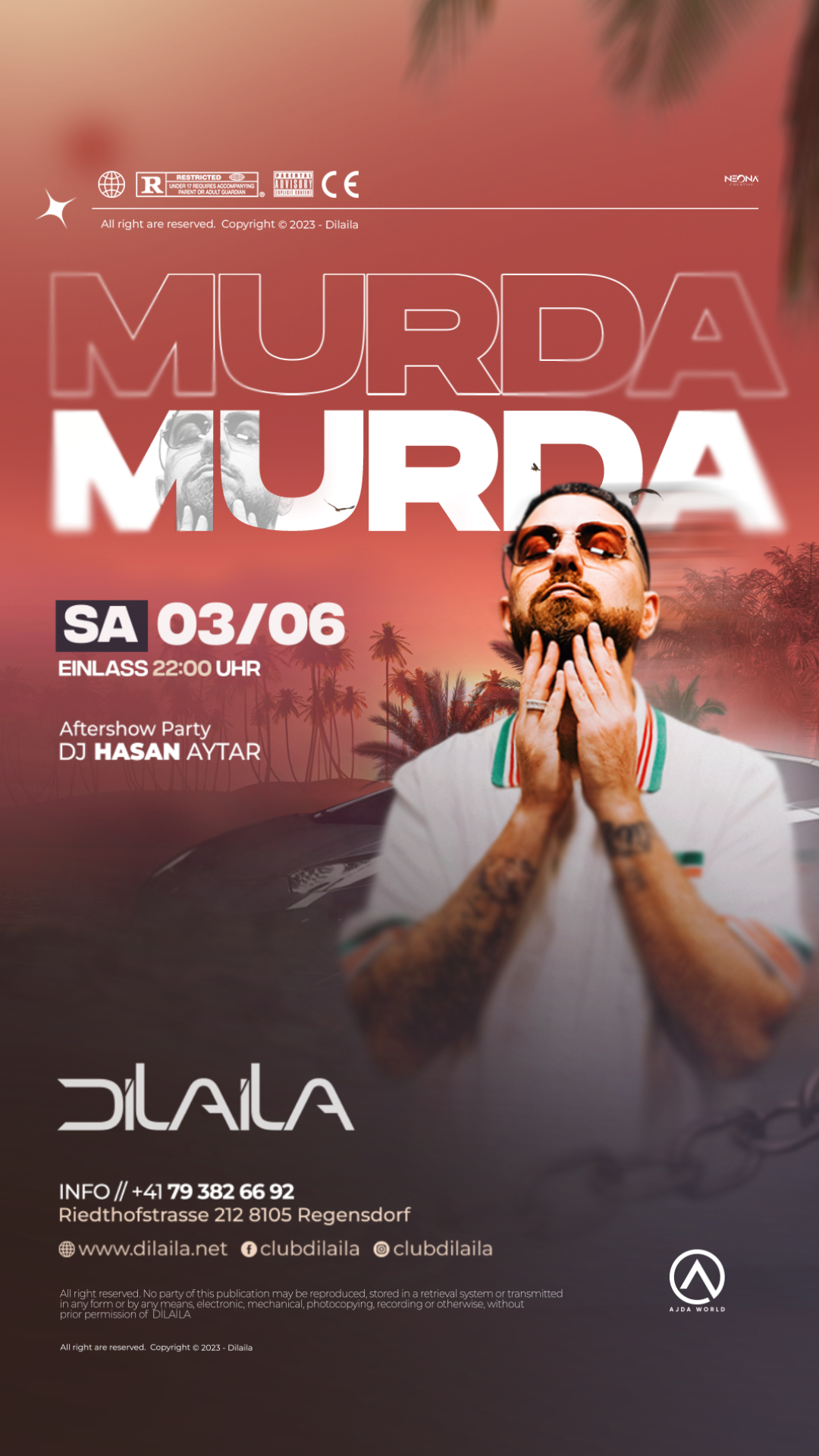 Murda - Story Flyer